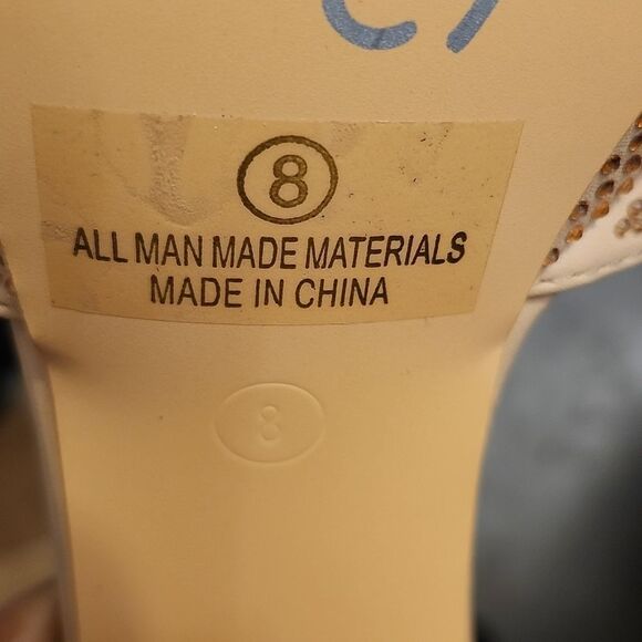 BRAND NEW OLIVIA JOHNSON BLOCK HEEL OPEN-TOE SANDAL - Picture 13 of 16